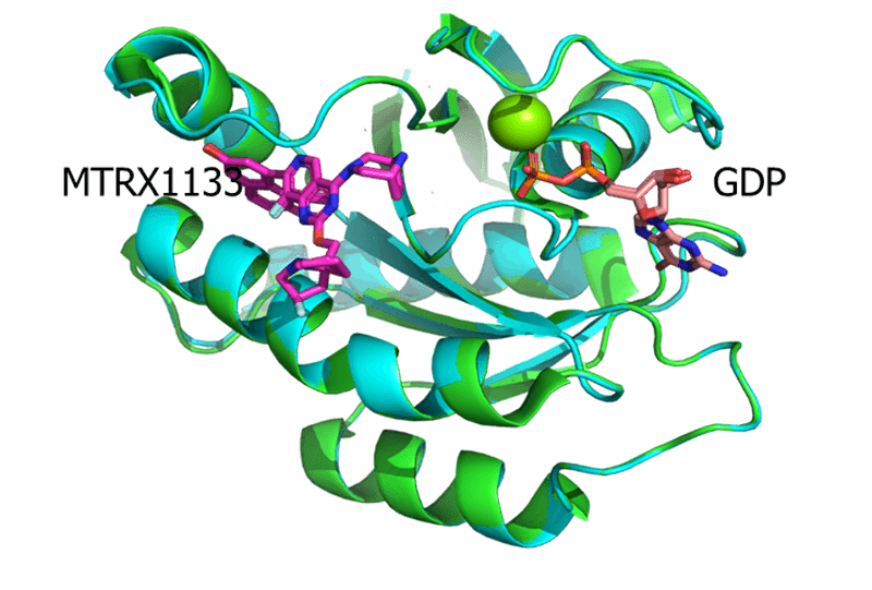 KRAS-G12D-RTX1133-共结晶与MRTX1133（7RPZ，PDB）的结构比较.png